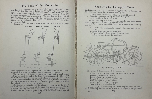 Kennedy "The book of the Motor Car" 3 Volumes Vehicletechnic 1913 (4559)